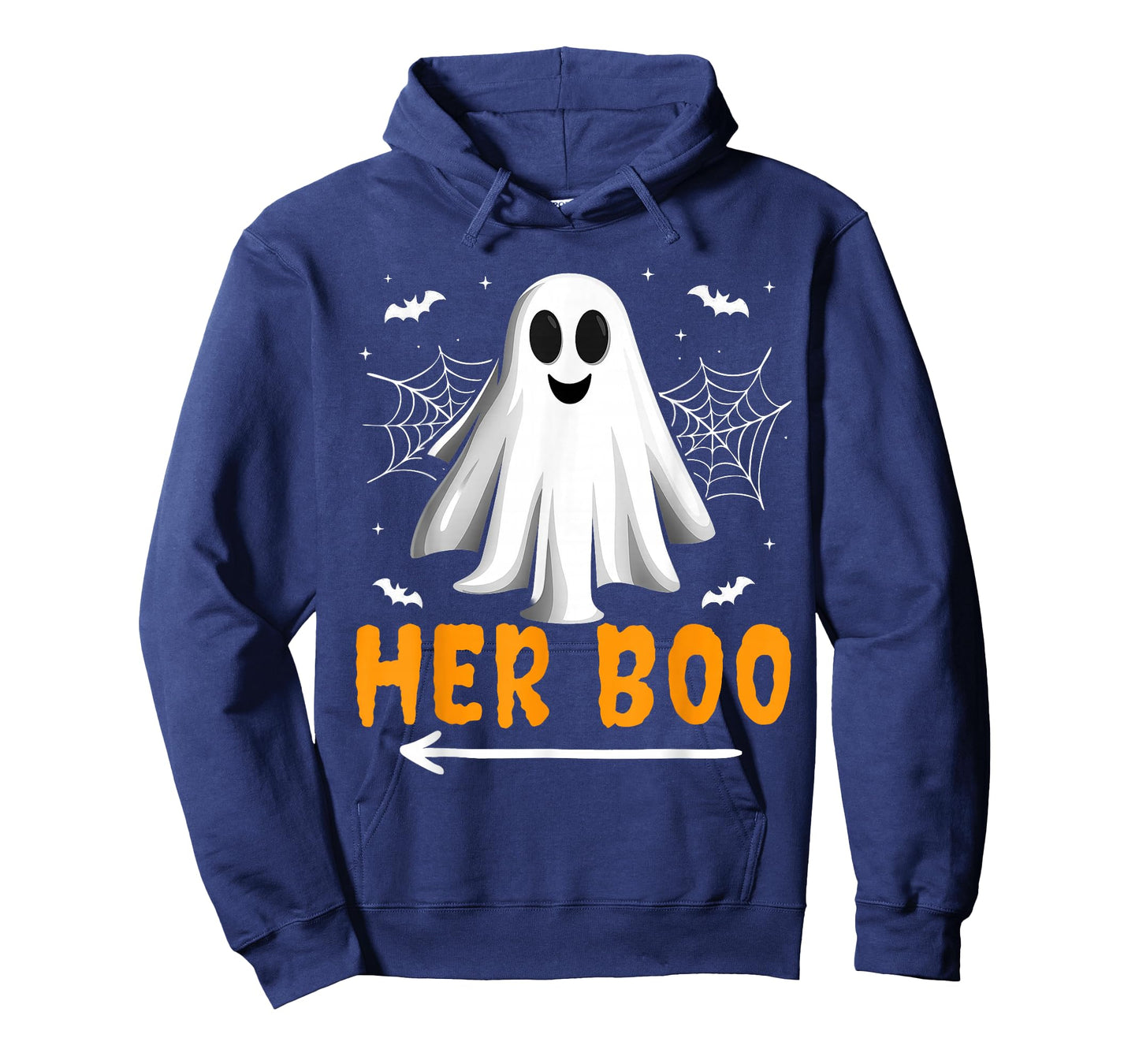 Her Boo His Boo Funny Matching Halloween Couples Men Women T-Shirt
