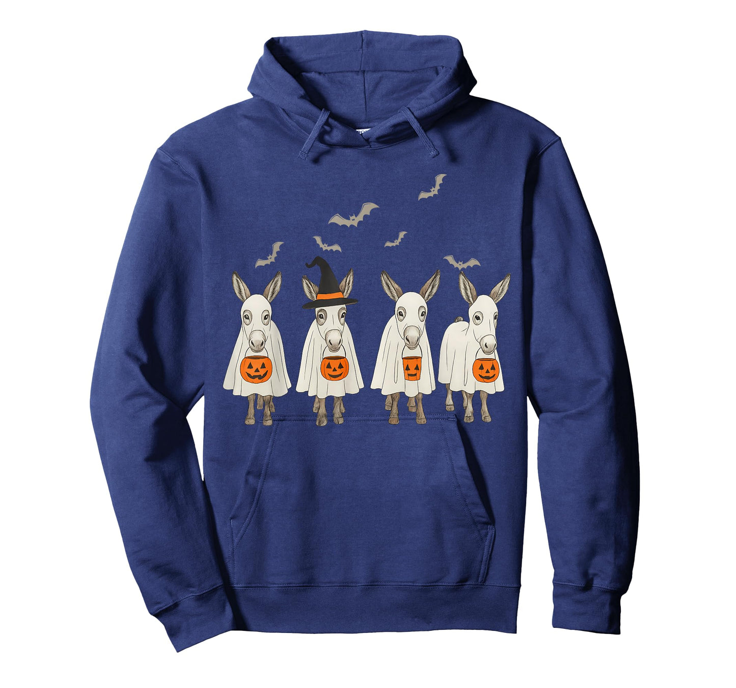 Funny Ghost Donkey Hallowen Donkey Lover Farmer Halloween T-Shirt