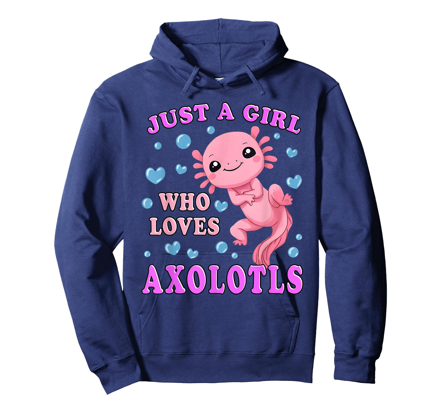 Axolotl Kawaii Cute Anime Axolotl for Teen Girls Kids T-Shirt