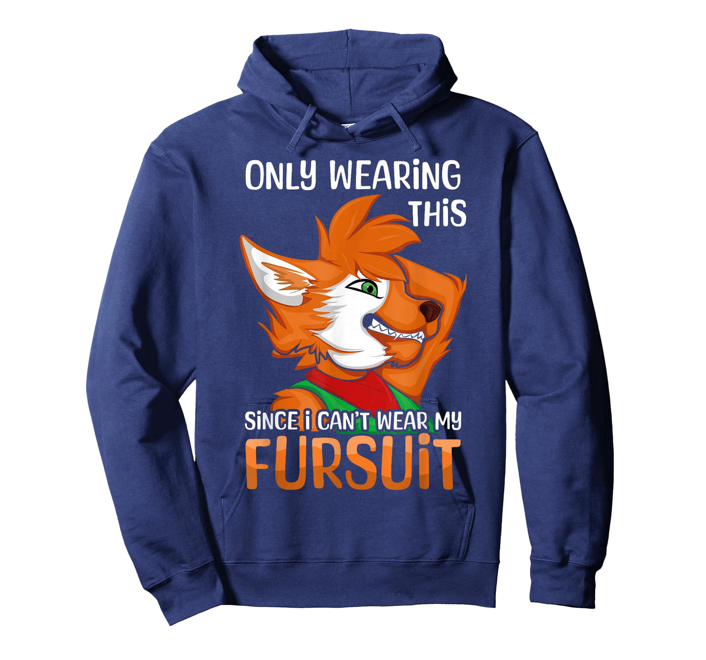 Kawaii Fox Proud Furry Tail Ear Furry Person Cosplay Fursuit T-Shirt