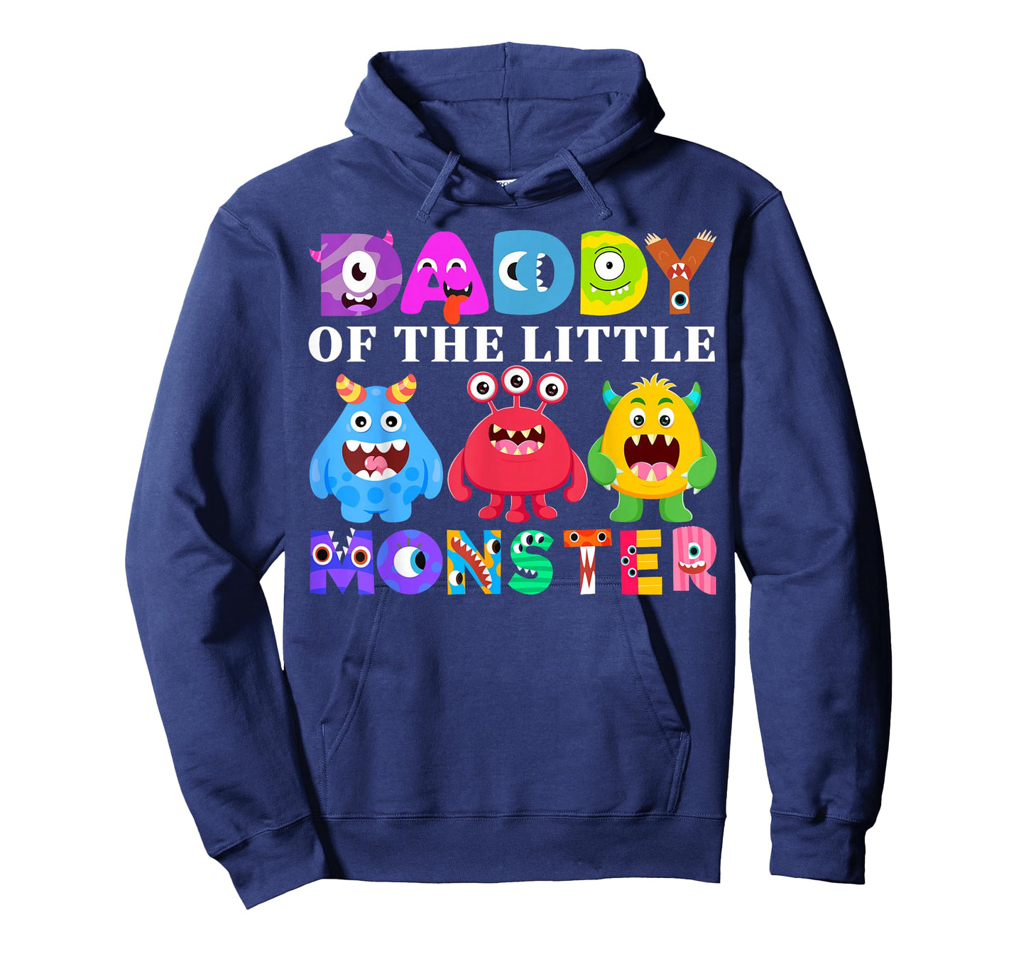 Daddy Little Monster Kids 1st Birthday Party Family Monster T-Shirt