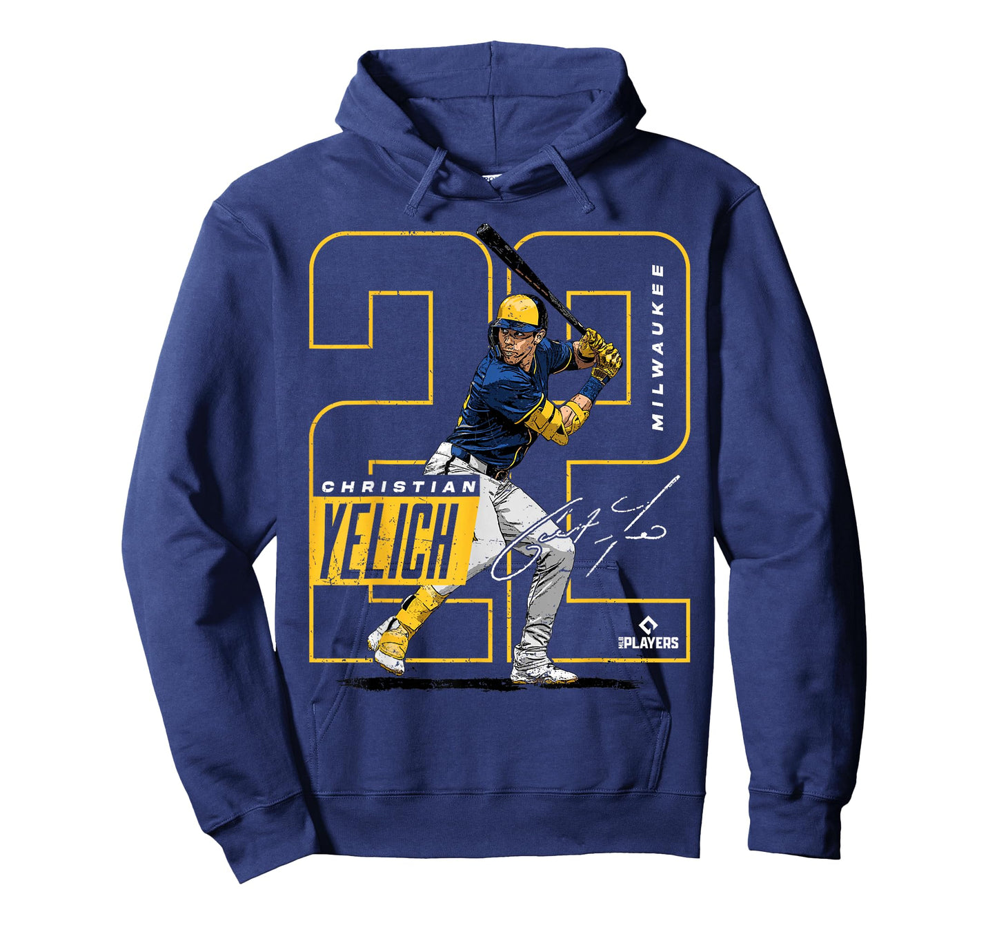 Christian Yelich | Milwaukee MLB Baseball Players| MLBCY201M T-Shirt