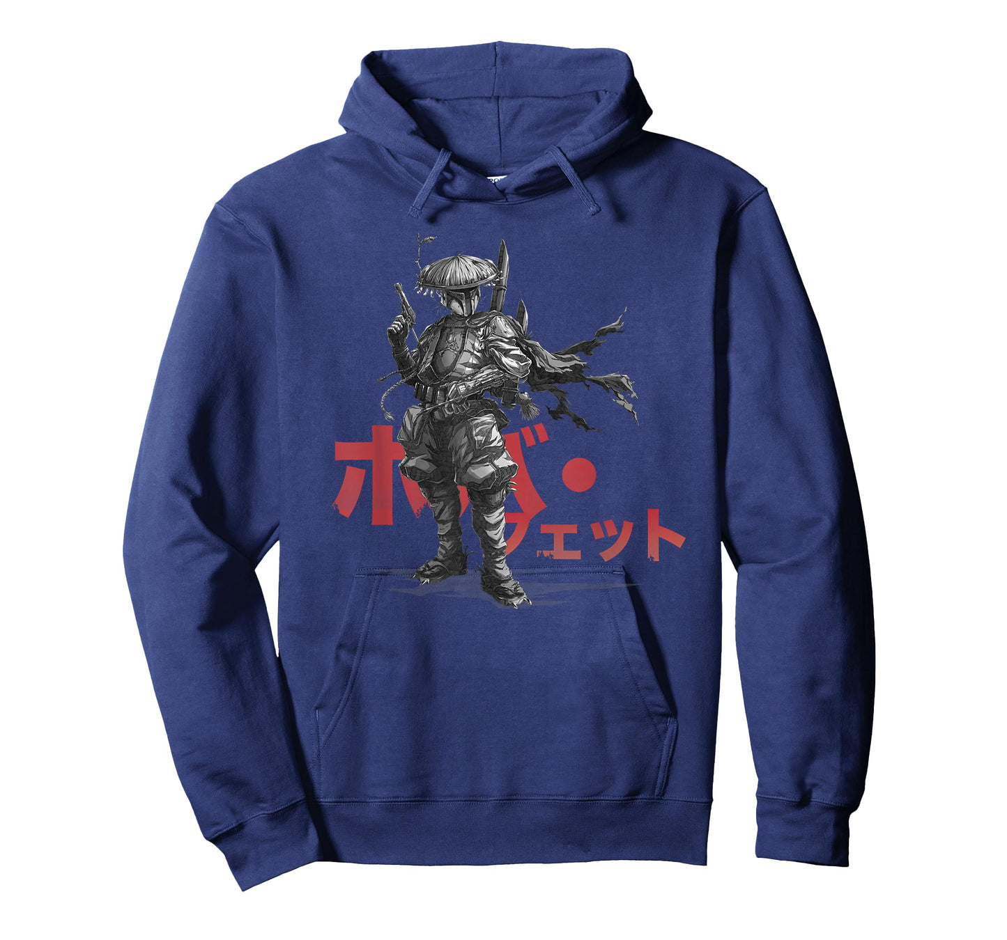 Star Wars: Visions Anime The Duel Japanese Samurai Boba Fett T-Shirt
