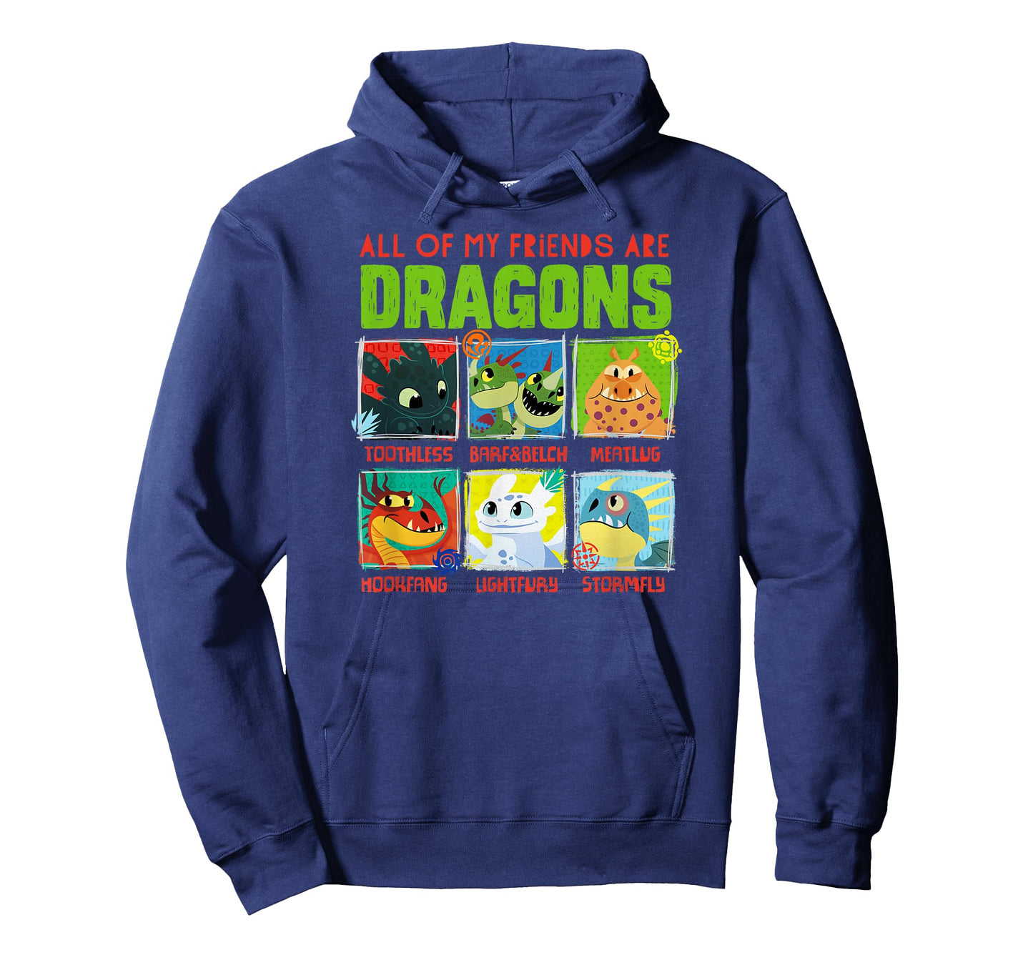 How to Train Your Dragon 3 Hidden World Dragon Friends T-Shirt