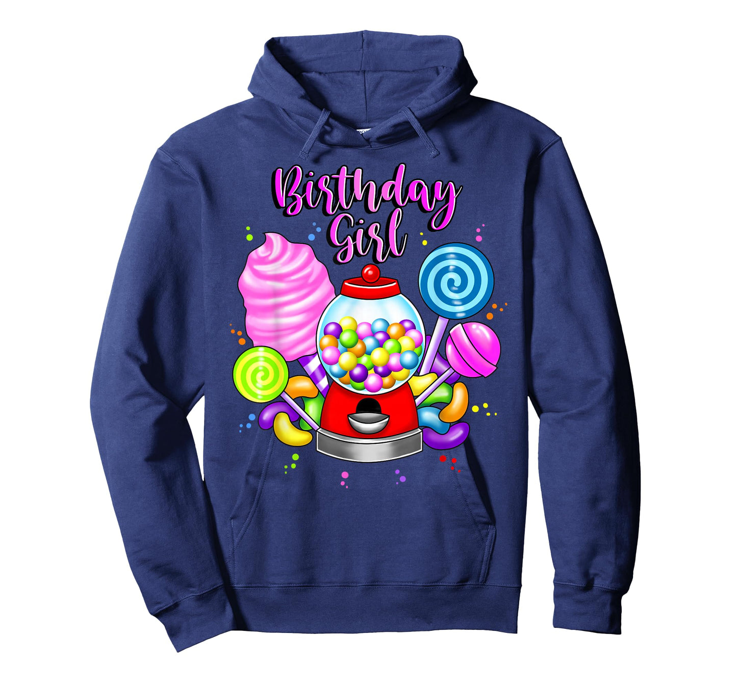 Candy Machine Birthday Girl Sweet Candyland Matching Family T-Shirt