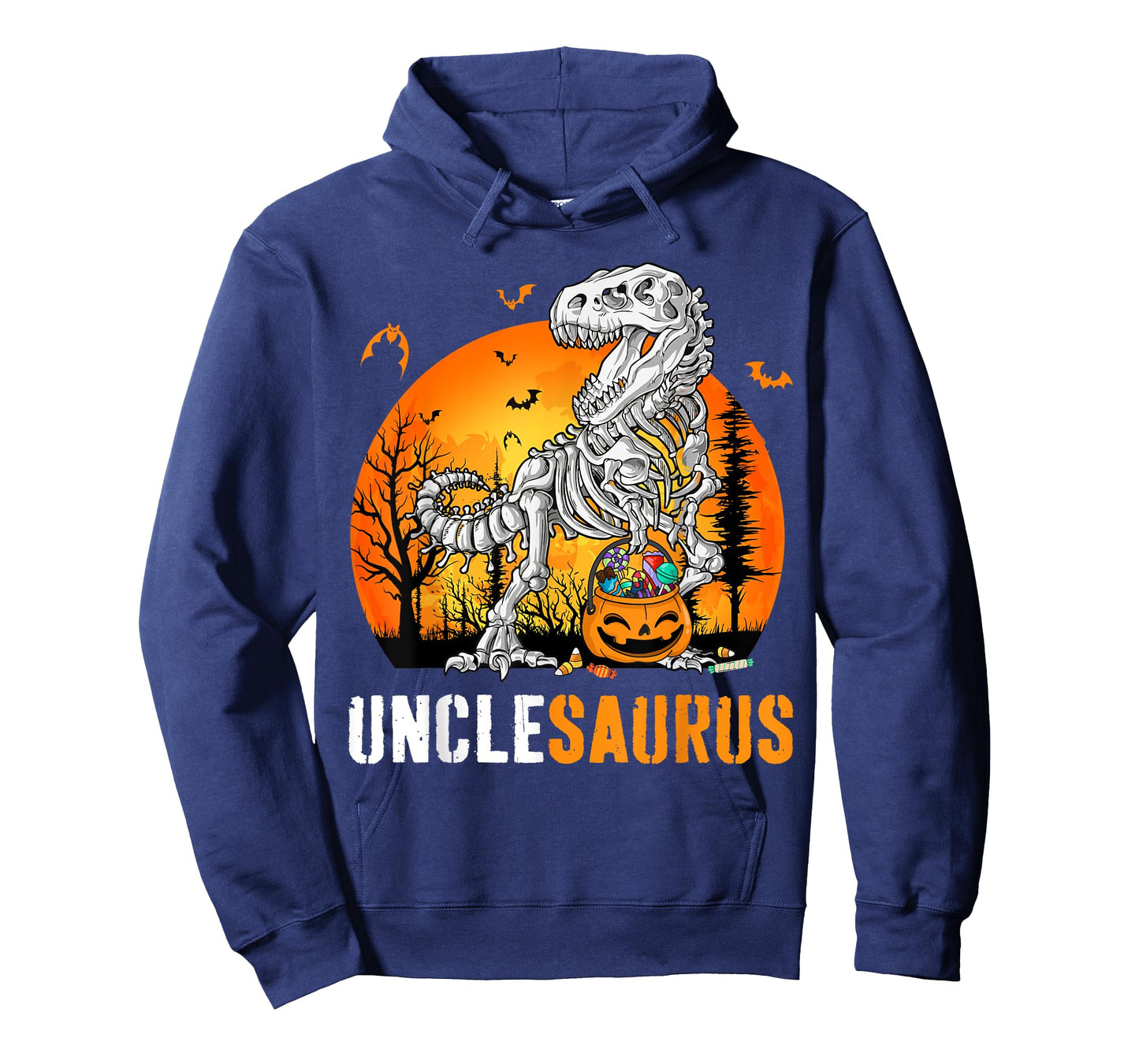 Unclesaurus Dinosaur Skeleton Halloween Uncle Saurus T-Shirt