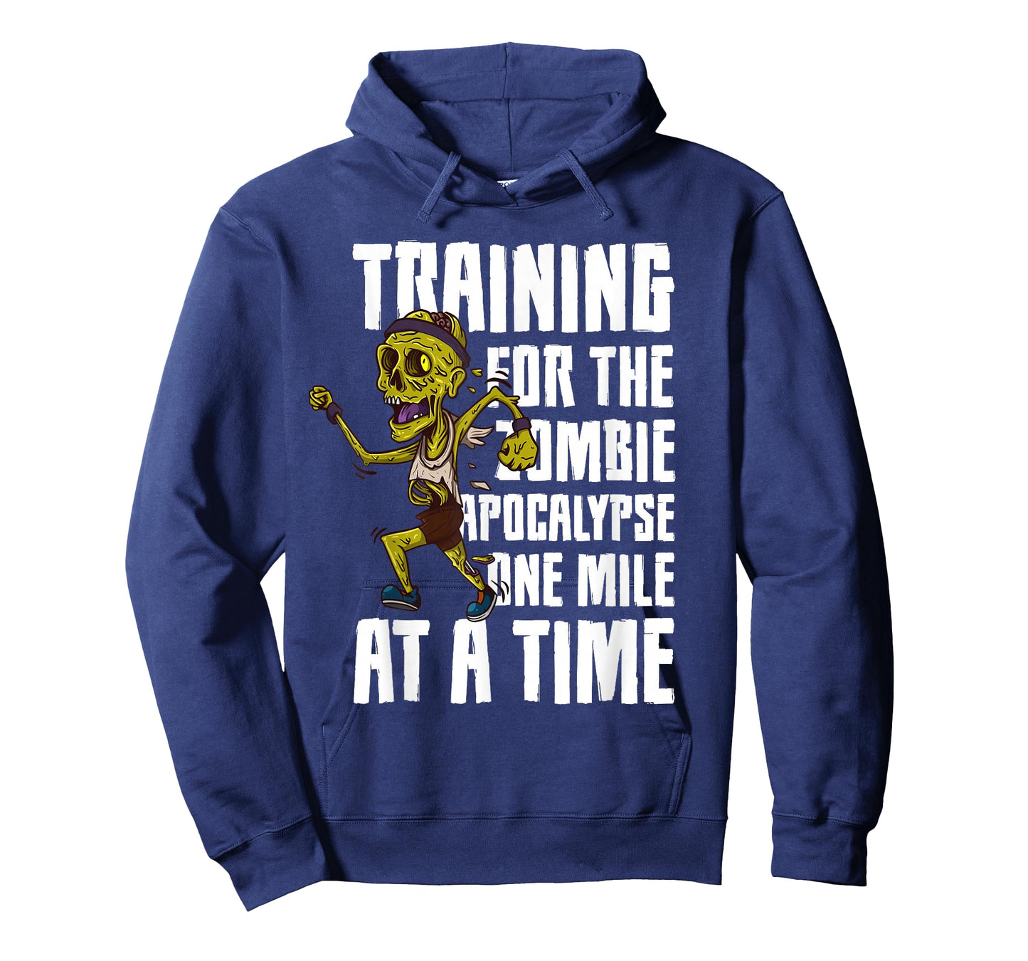 Training For The Zombie Apocalypse Marathon Jogging T-Shirt