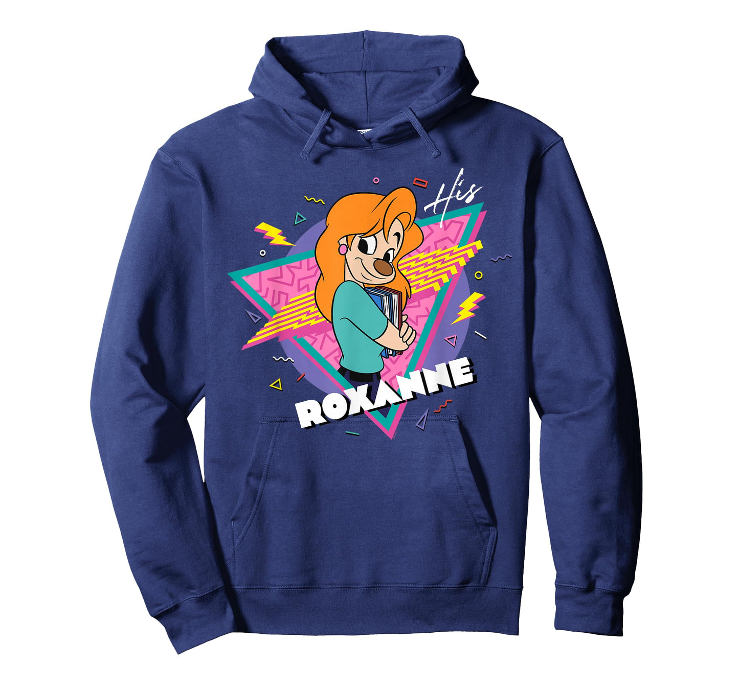 Disney A Goofy Movie Retro โ90s Couples Matching His Roxanne T-Shirt