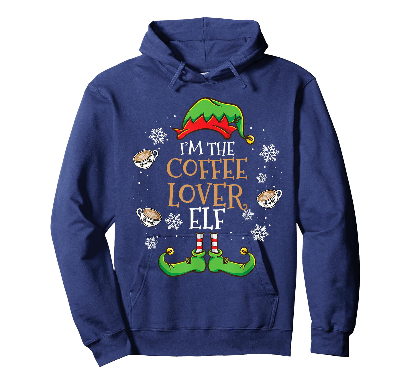 Im The Coffee Lover Elf Christmas T-Shirt