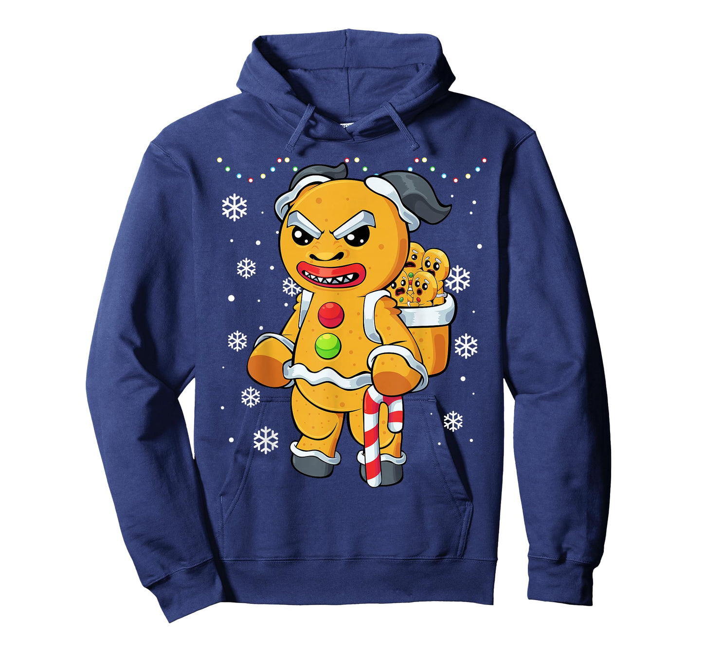 Christmas Gingerbread Man Krampus T-Shirt