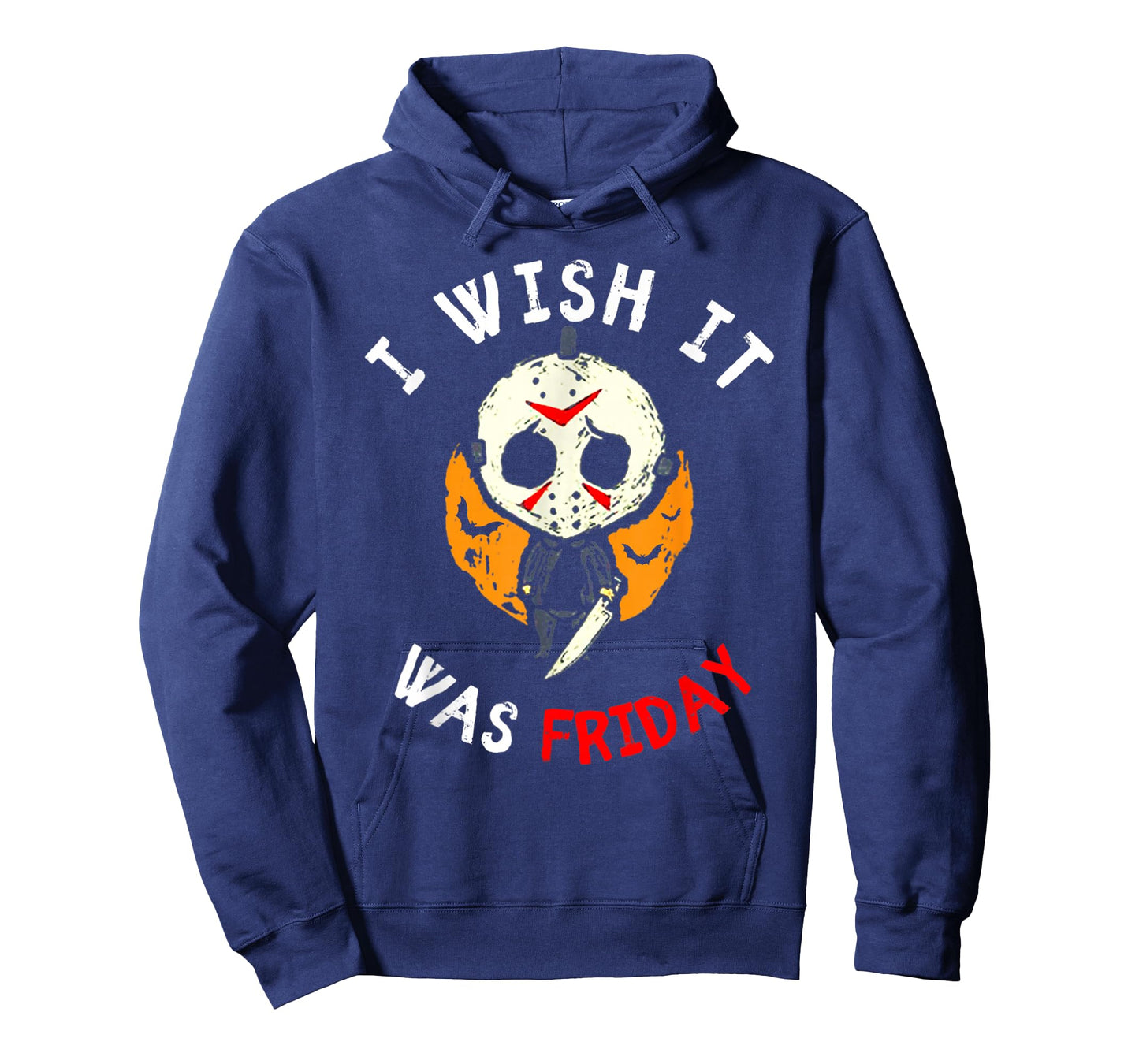 I Wish It was Friday Funny Scary Halloween T-Shirt