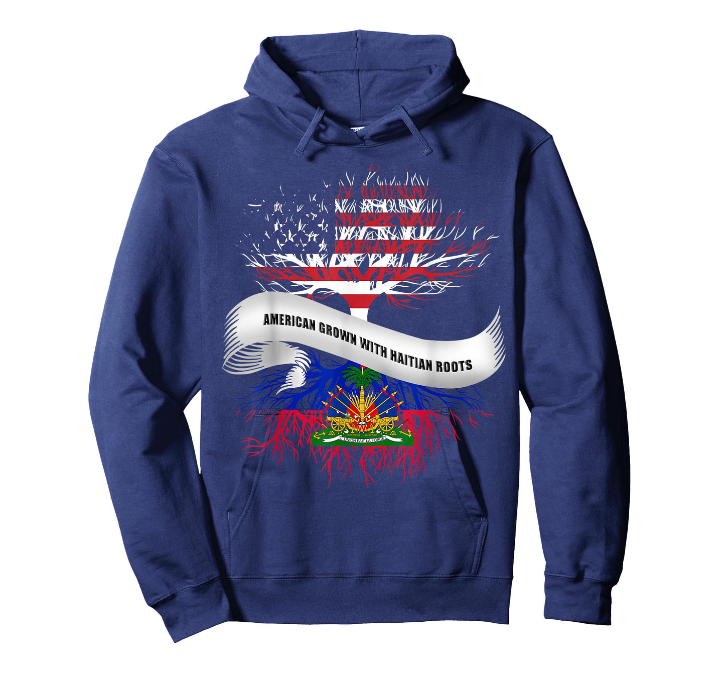 American Grown With Haitian Roots T-Shirt Haiti Tee T-Shirt