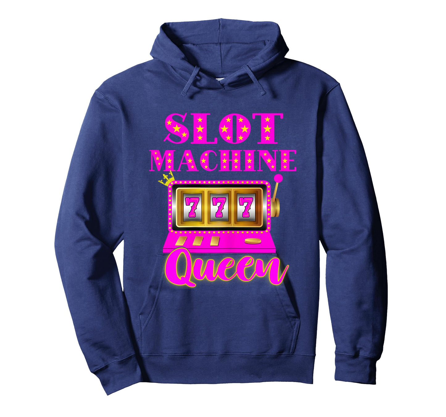 Slot Machine Queen Casino Player Gambling Poker Player T-Shirt