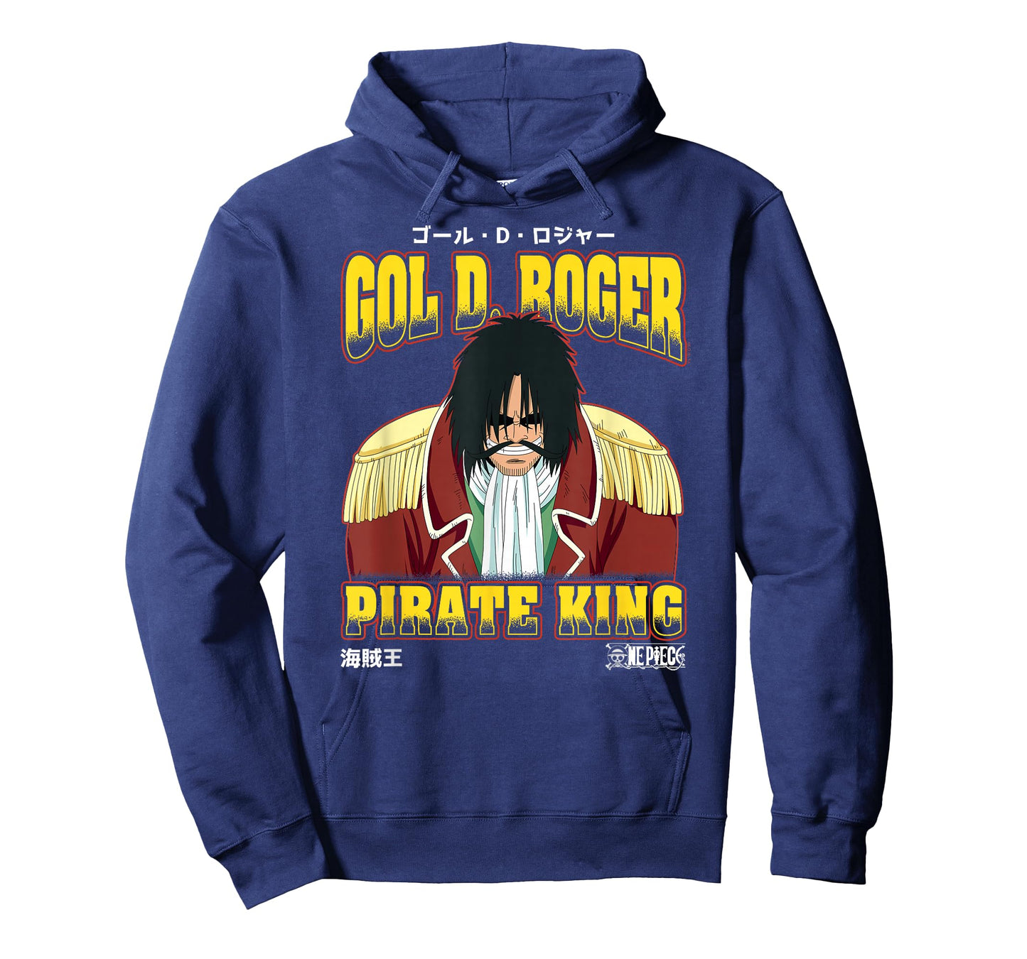 One Piece Anime Gol D. Roger Pirate King Portrait T-Shirt