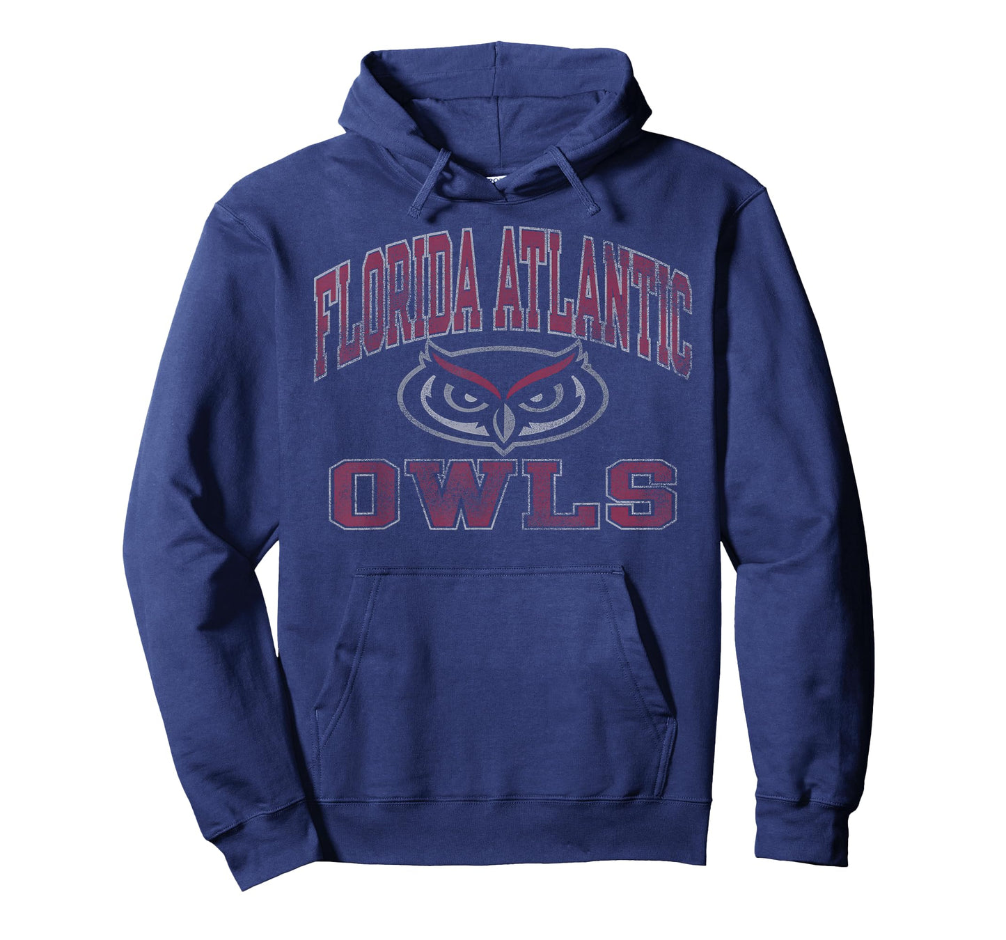 Florida Atlantic Owls Vintage Worn Navy Officially Licensed T-Shirt