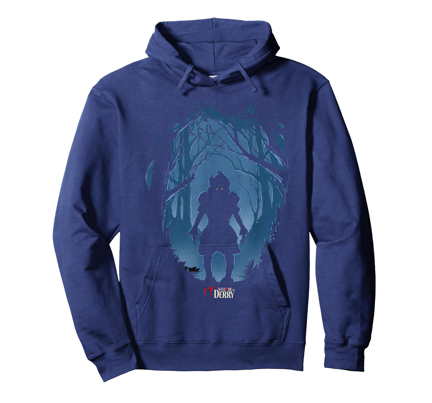 Welcome to Derry Pennywise Silhouette in The Deep Forest T-Shirt