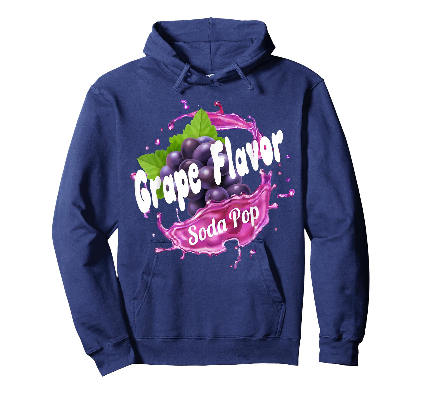 Grape Flavor Soda Pop Costume for Adults and Kids T-Shirt