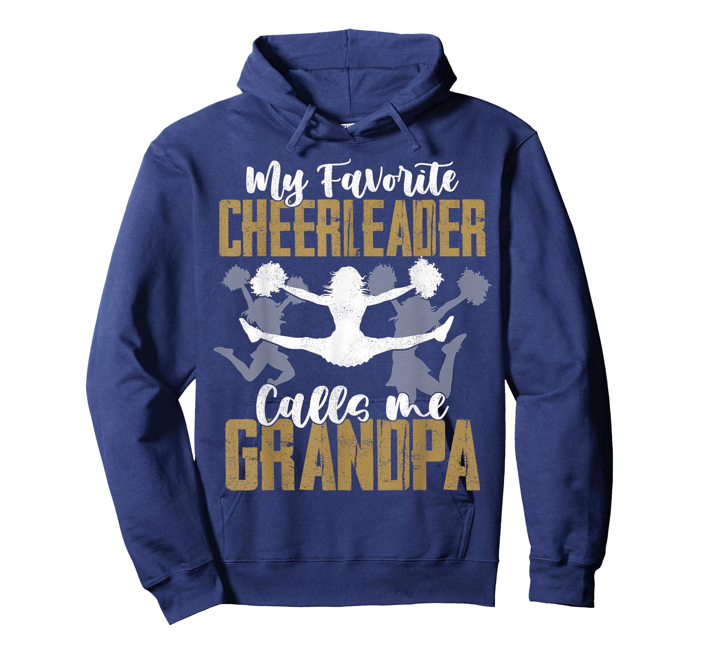 Funny Cheerleader Grandpa Shirt Cheerleading Grandpa Gift T-Shirt