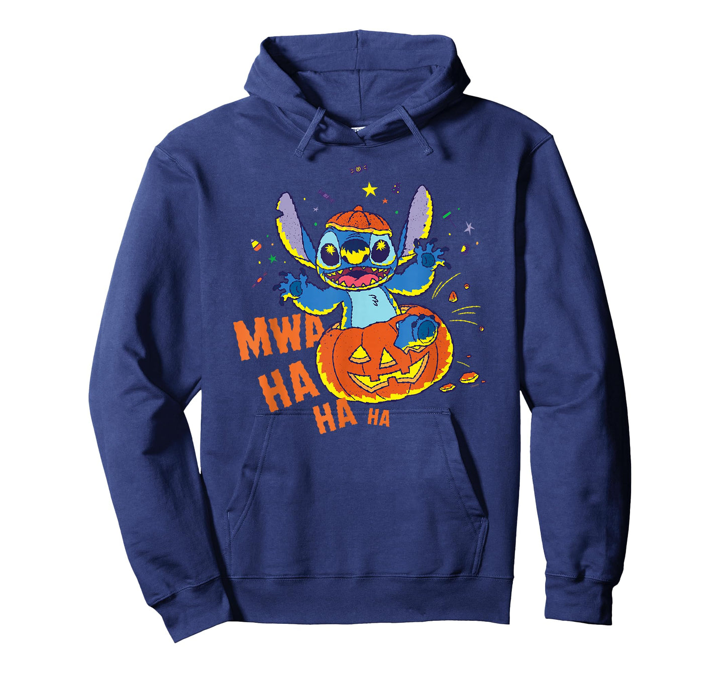 Disney Stitch Jack-oโ-Lantern Surprise Mwa Ha Ha Halloween T-Shirt