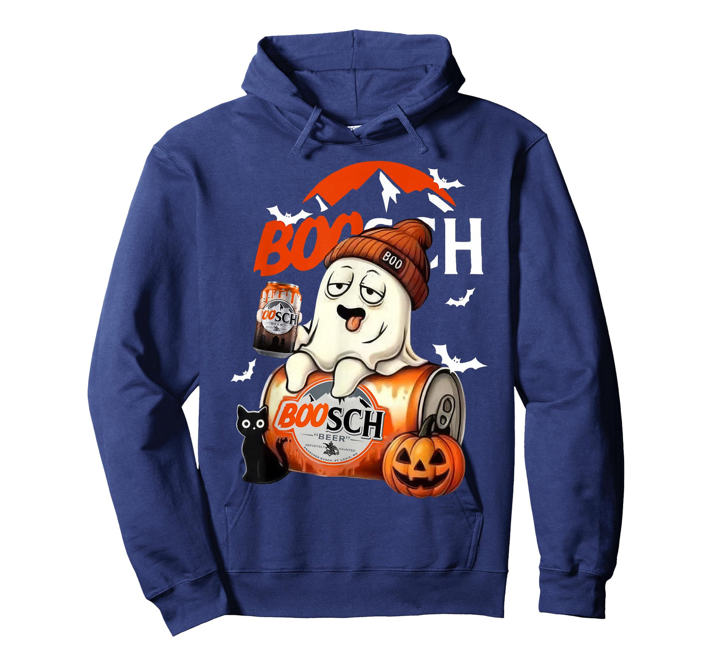 Boo Ghost Halloween Beer Party Drinking Spooky Season Men T-Shirt