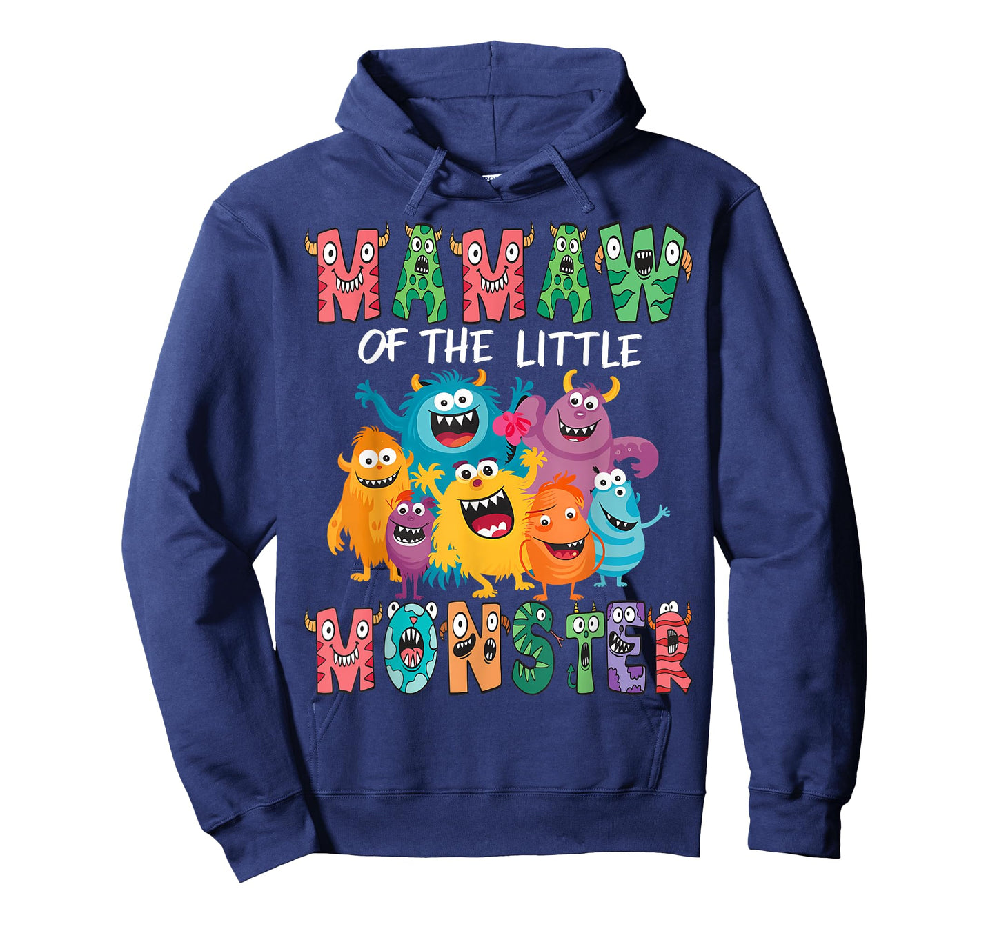 Mamaw Of The Little Monster Kids 1St Birthday Party T-Shirt