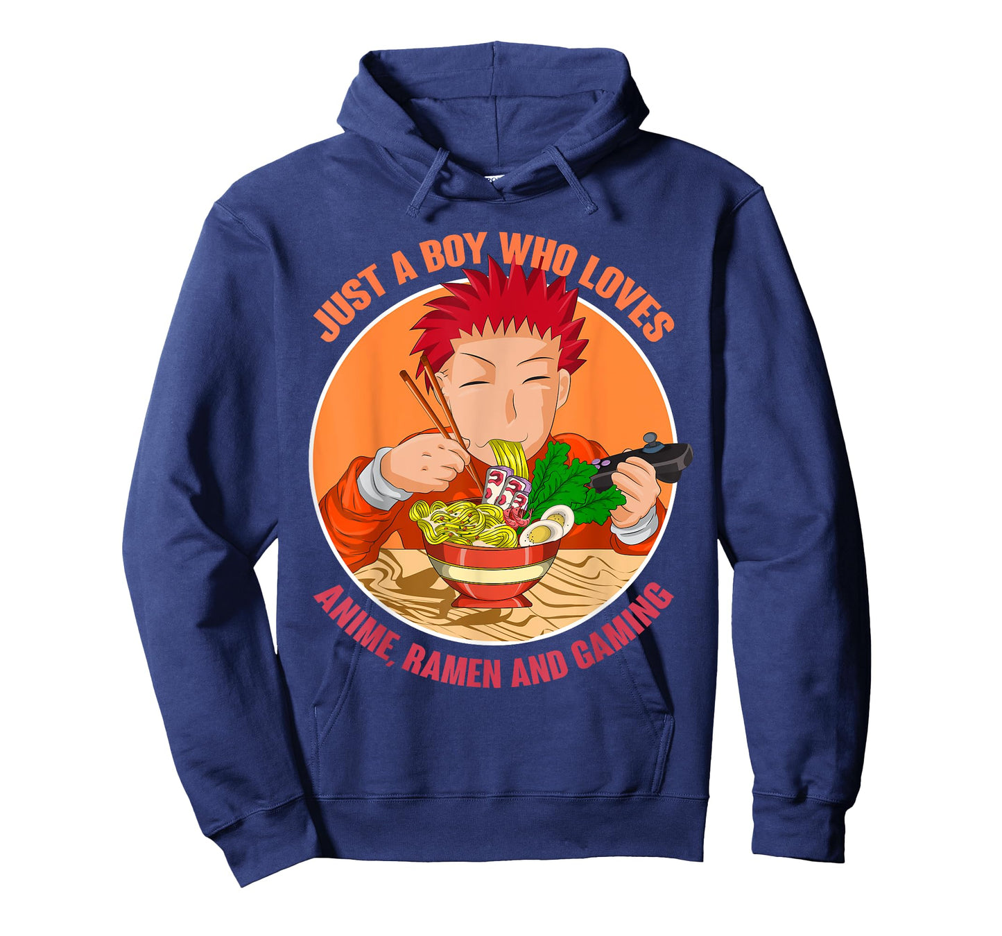 Just A Boy Who Loves Anime Ramen And Gaming Japan Anime T-Shirt