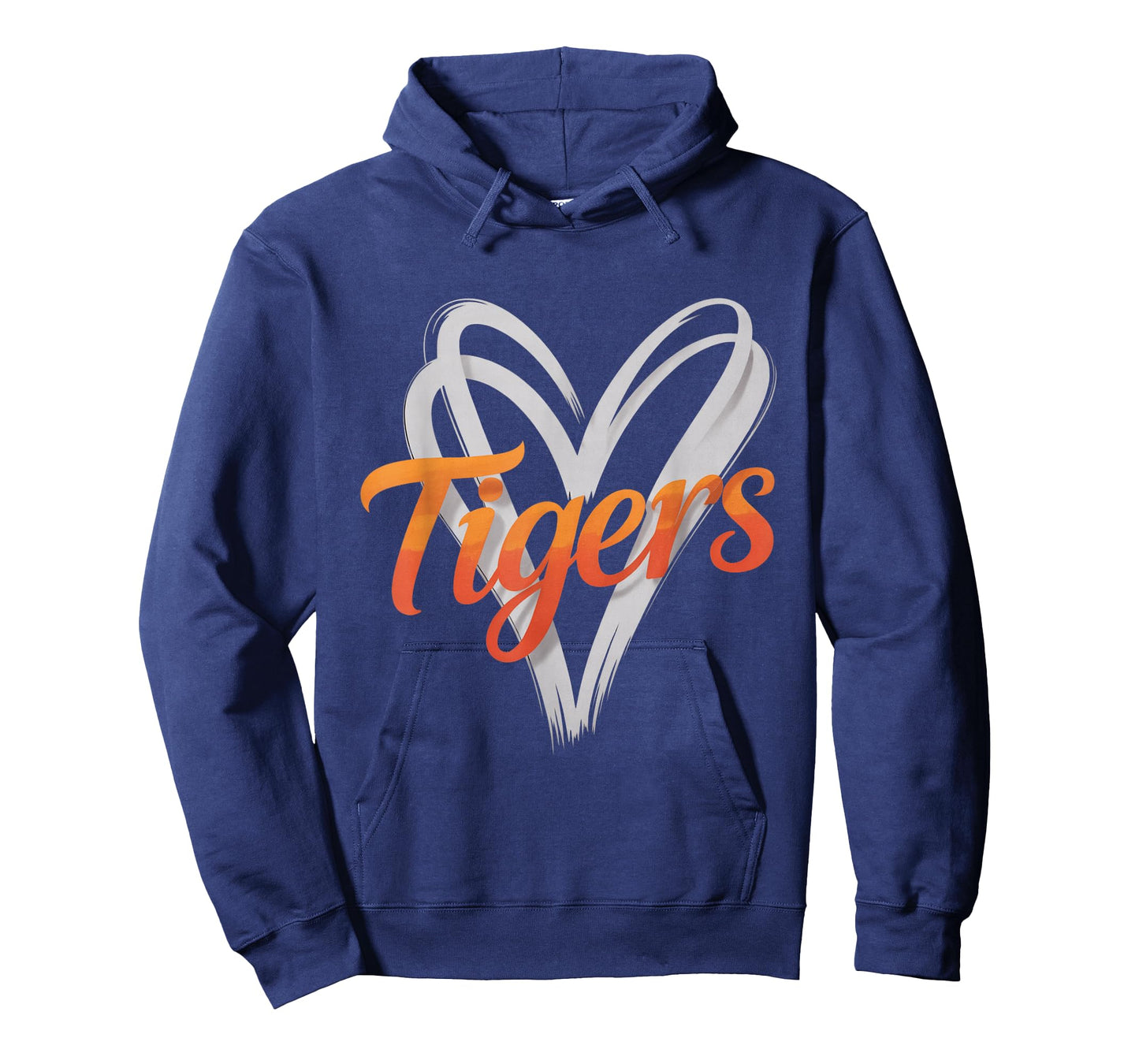 Tigers School Sports Fan Team Spirit Mascot Cute T-Shirt