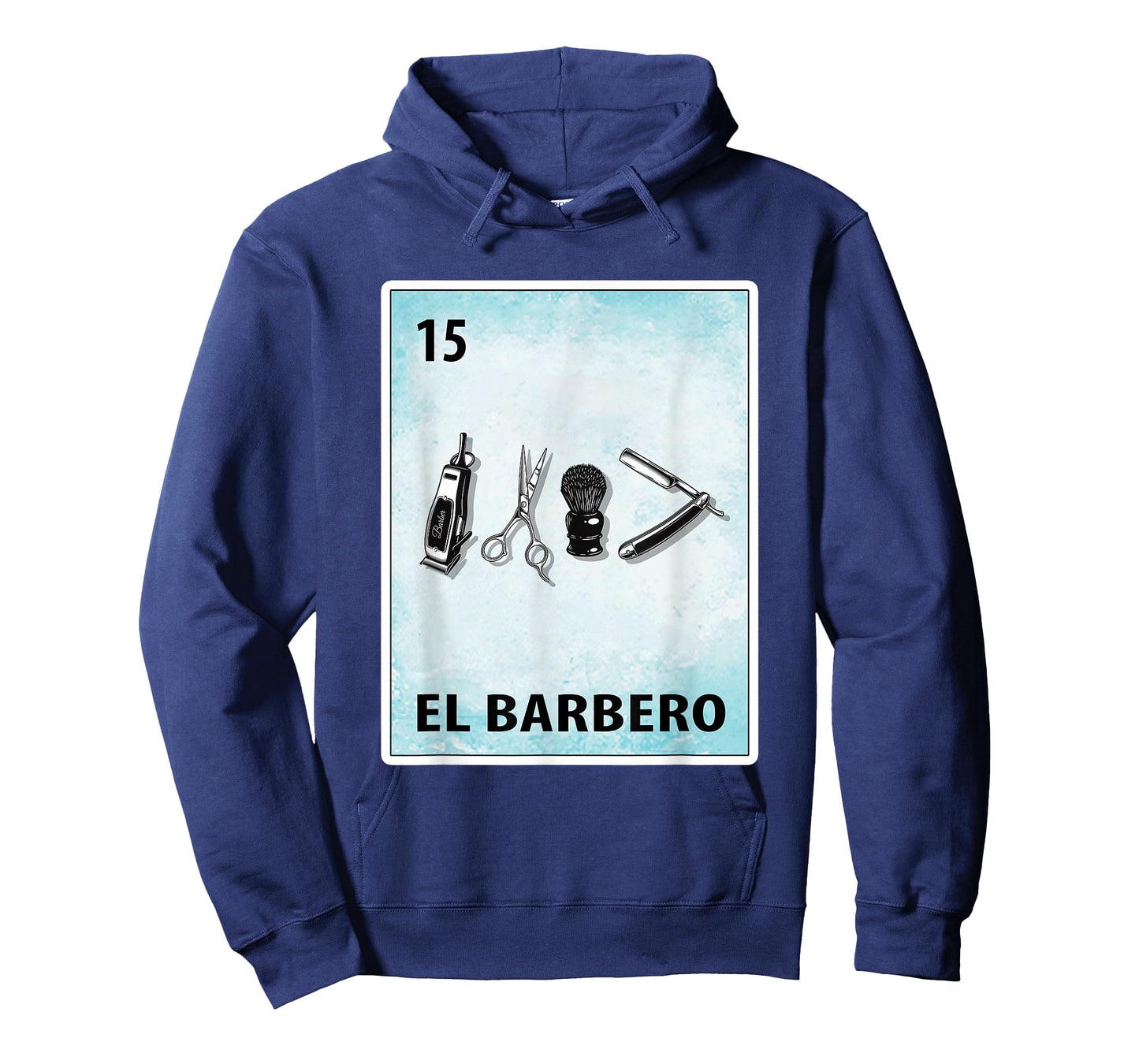 El Barbero Mexican Barber Cards T-Shirt