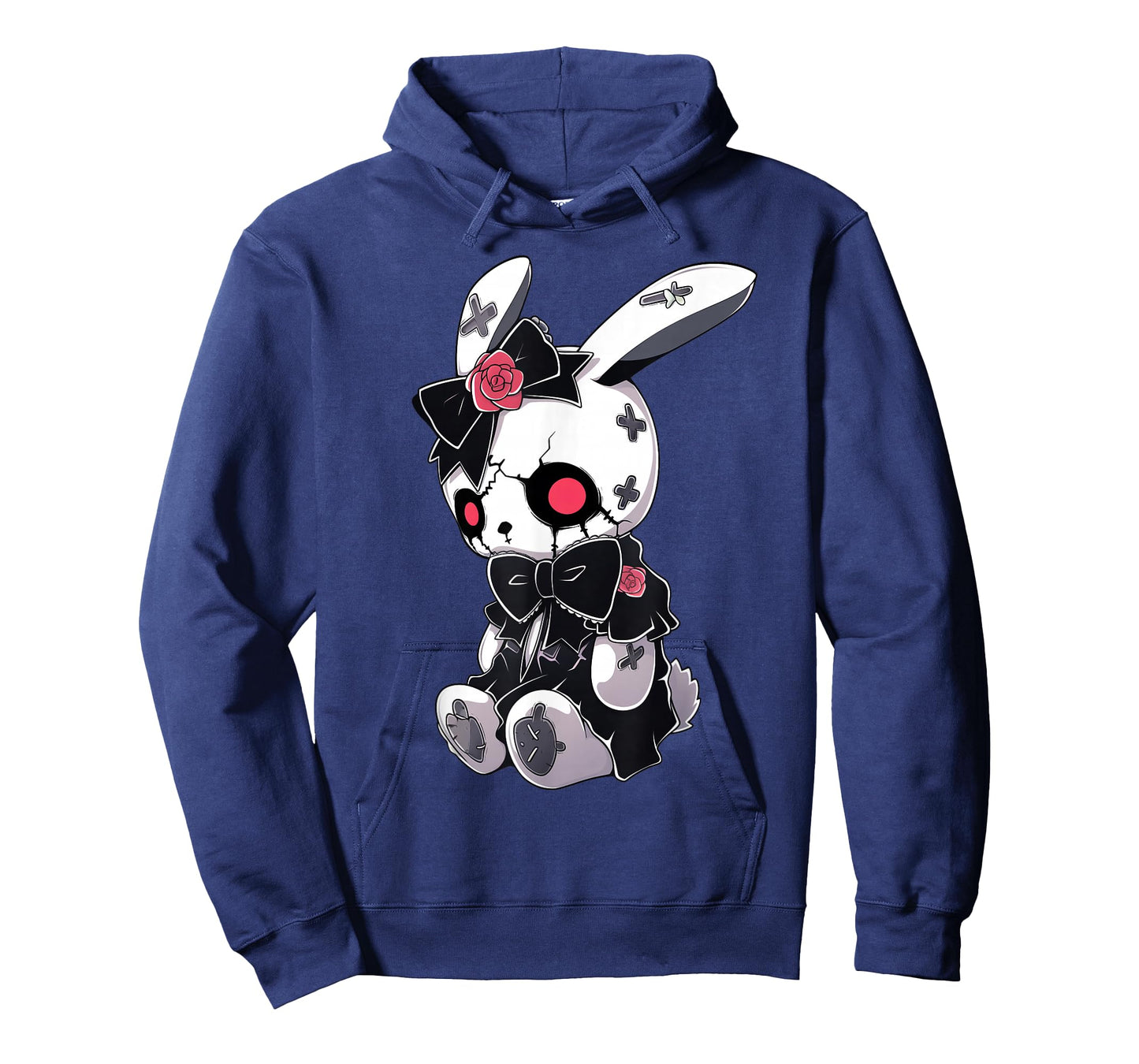 Kawaii Rabbit Goth Bunny Cute E-Girl Gothic Outfit Grunge T-Shirt