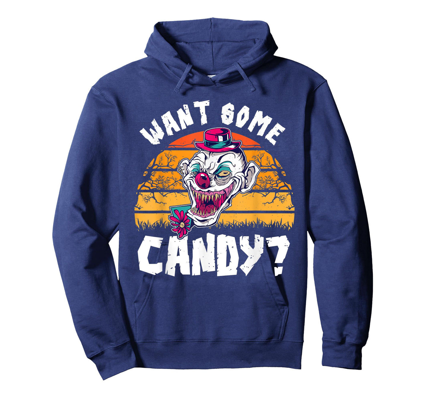 Want Some Candy Spooky Clown Halloween Sweets Lover T-Shirt