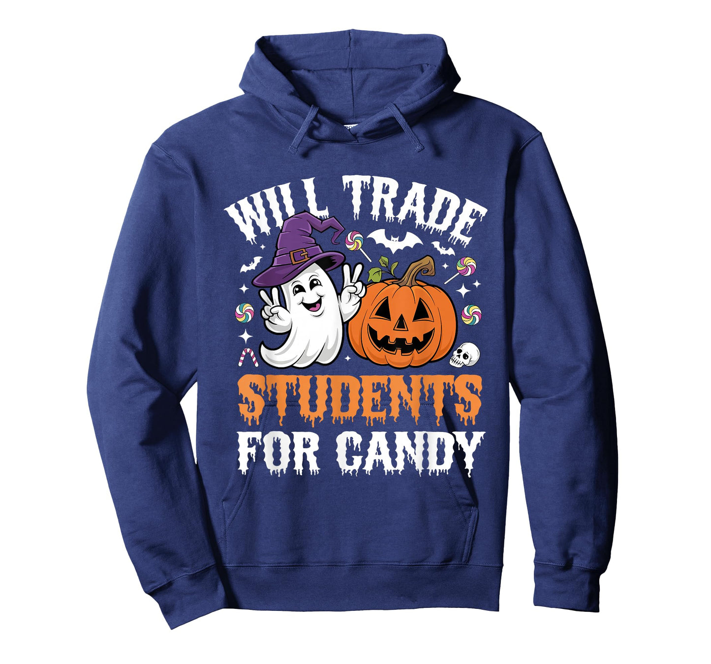 Will Trade Students for Candy Halloween Teacher School Humor T-Shirt