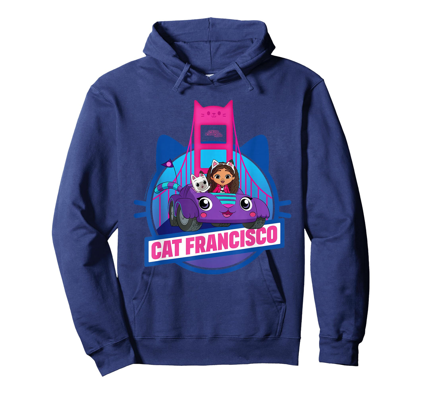 DreamWorks Gabby’s Dollhouse The Movie Cat Francisco Racer T-Shirt