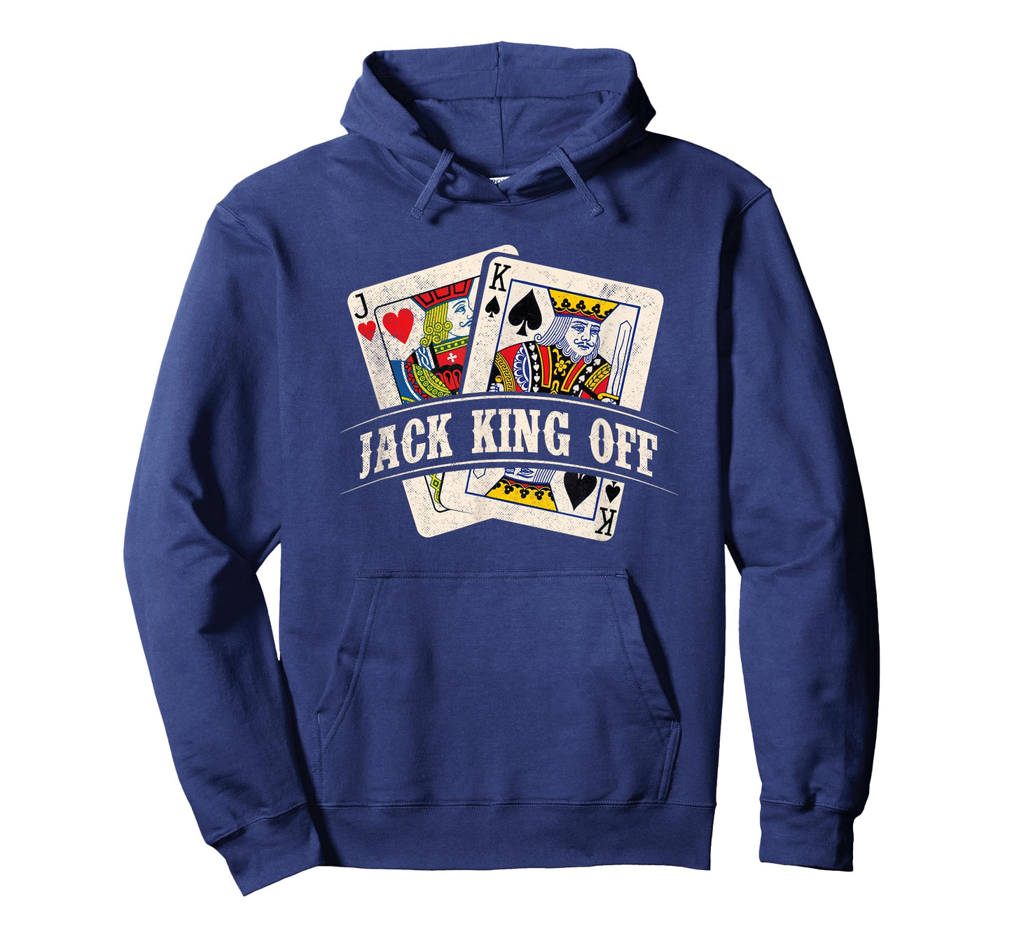 Jack King Off - Poker Card Player Casino Gambler Gambling T-Shirt