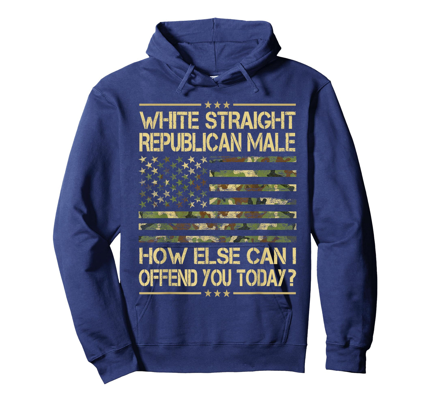 Straight White Republican Male Funny Conservative Political T-Shirt