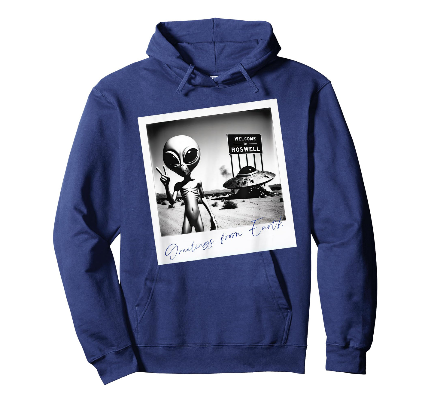 Vintage Alien UFO Crash At Roswell 1947 Photo T-Shirt