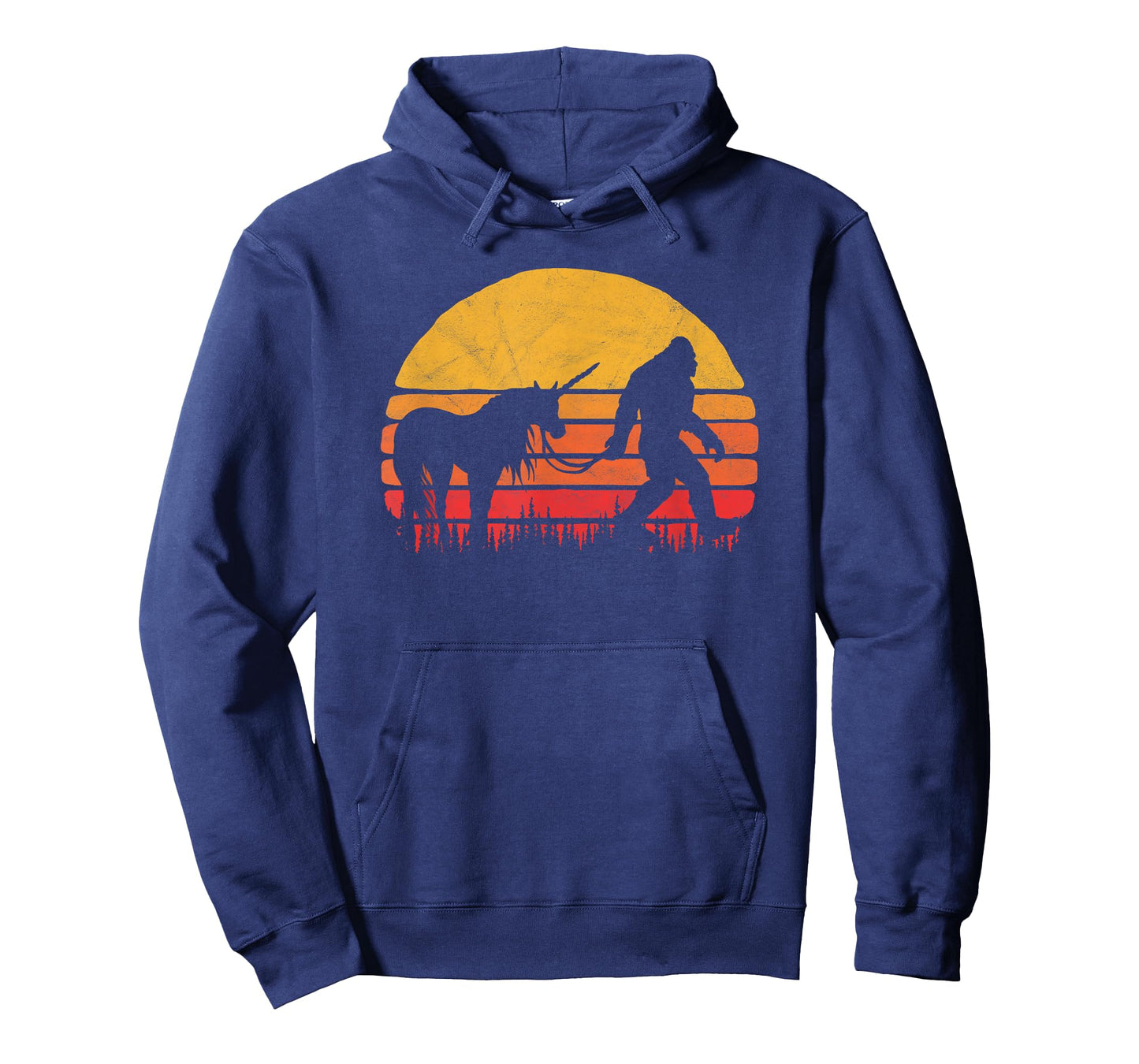 Funny Bigfoot / Sasquatch & Unicorn - Legends! T-Shirt