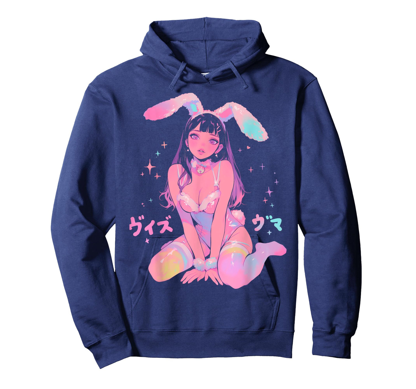 Techwear Harajuku Bunny Girl Anime Manga Waifu Cute Cool T-Shirt