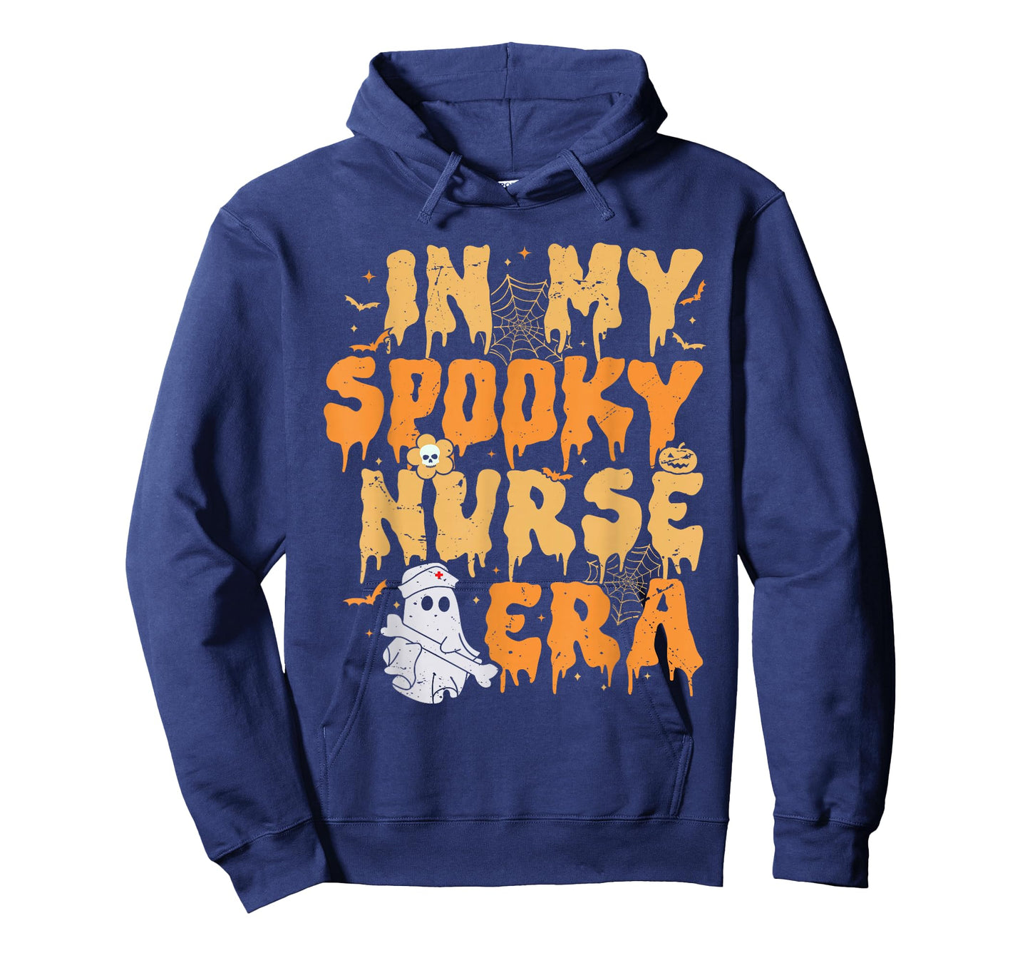 in My Spooky Nurse Era Funny Ghost Halloween Nurse Men Women T-Shirt