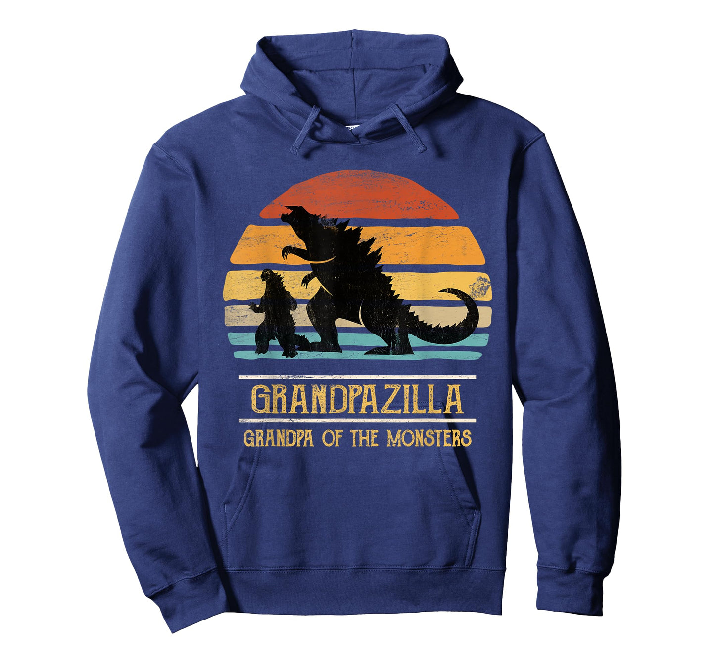 Grandpa Of Monsters Matching Family Birthday Halloween T-Shirt