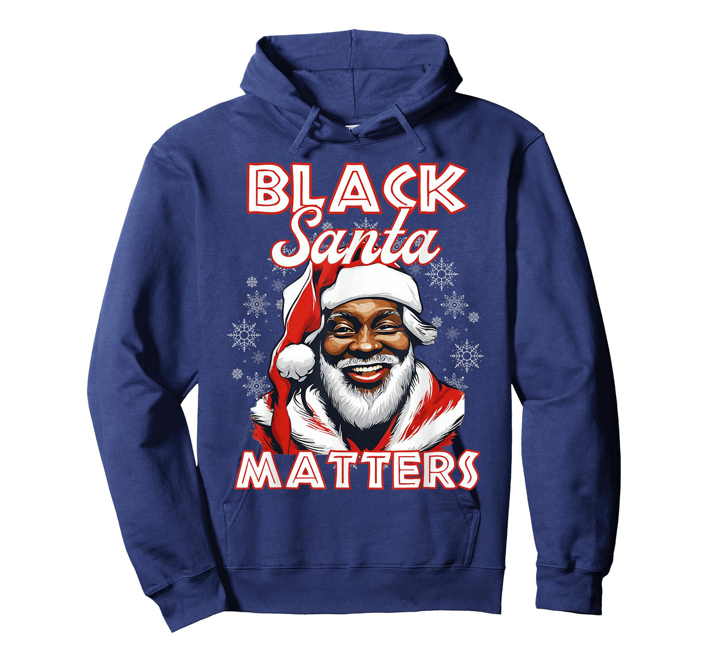African American Santa Black Matters Christmas Pajama Family T-Shirt