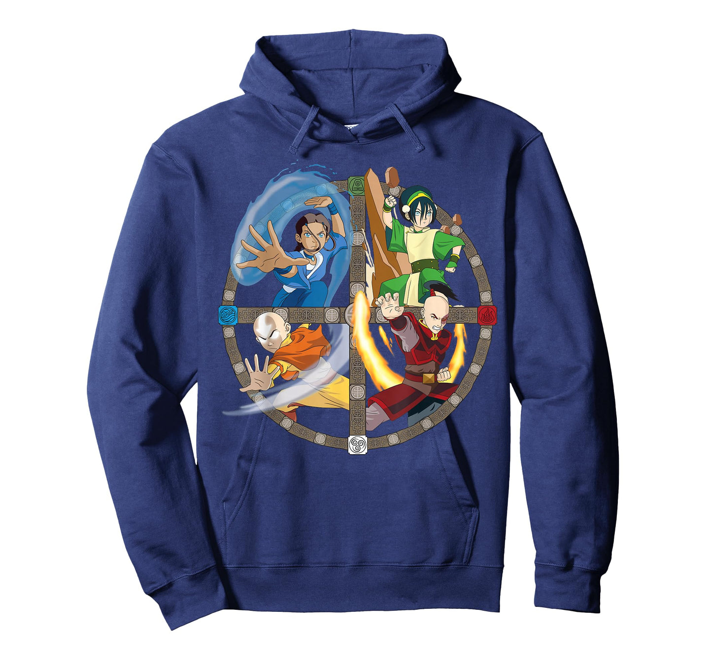 Avatar: The Last Airbender All Characters T-Shirt Small