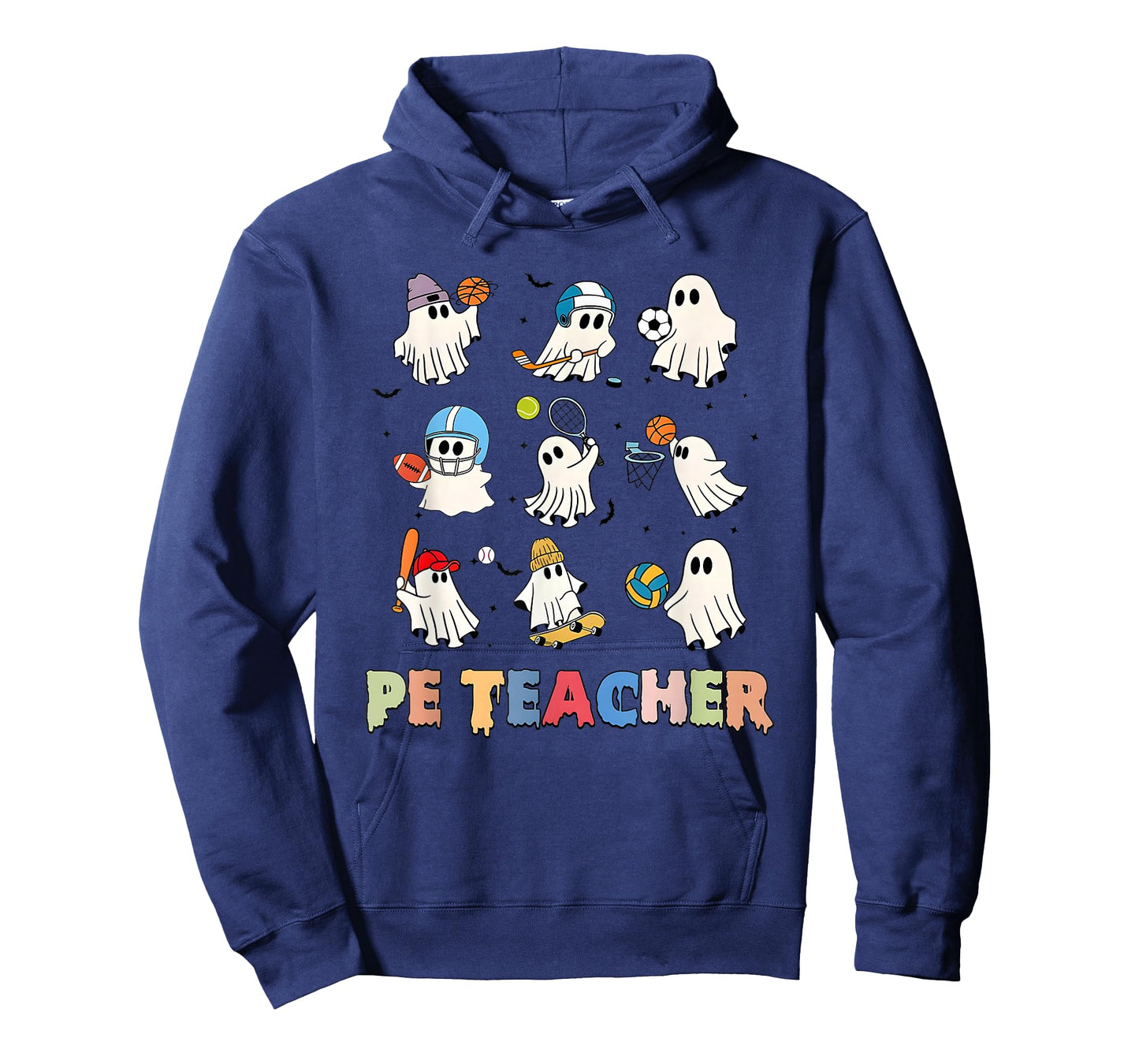 Halloween PE Teacher Spooky Physical Education Teacher T-Shirt