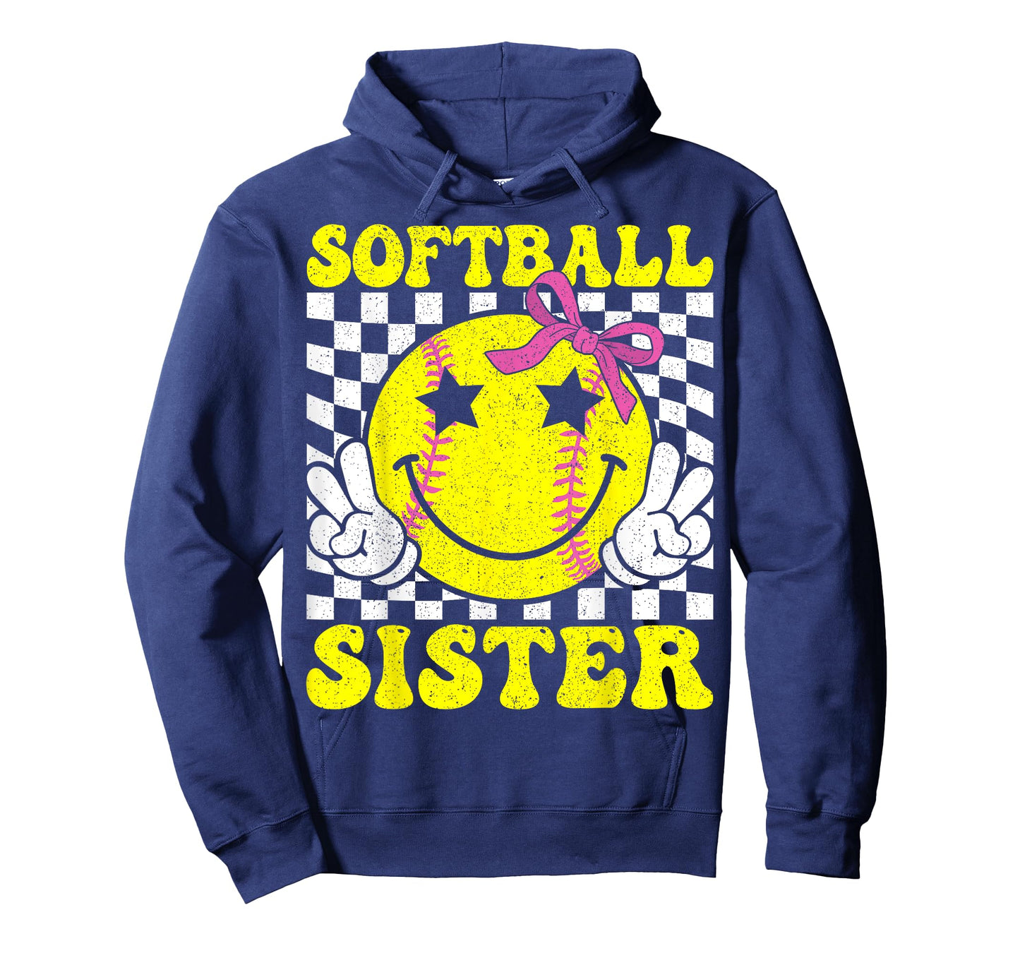 Softball Sister Coquette Bow Softball Sister Game day T-Shirt