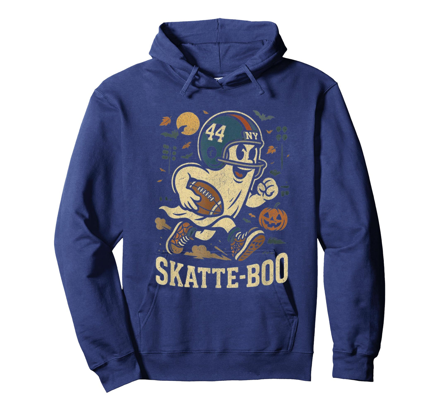 Vintage Cam Skattebo Skatte-Boo Cute Ghost Football Lovers T-Shirt