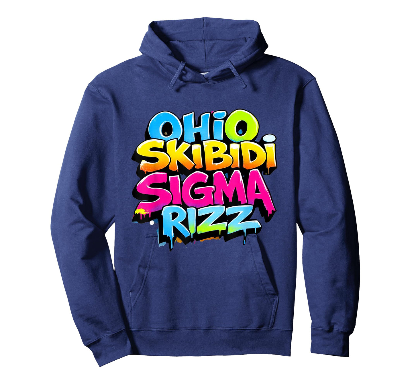 Skibidi Rizz Ohio Sigma Funny Rizzler Gift Graffiti T-Shirt