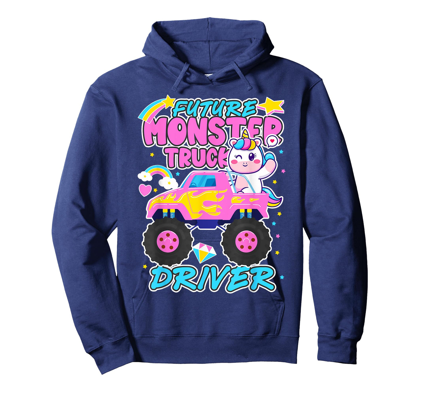 Future Monster Trucks Driver Funny Monster Trucking Lovers T-Shirt
