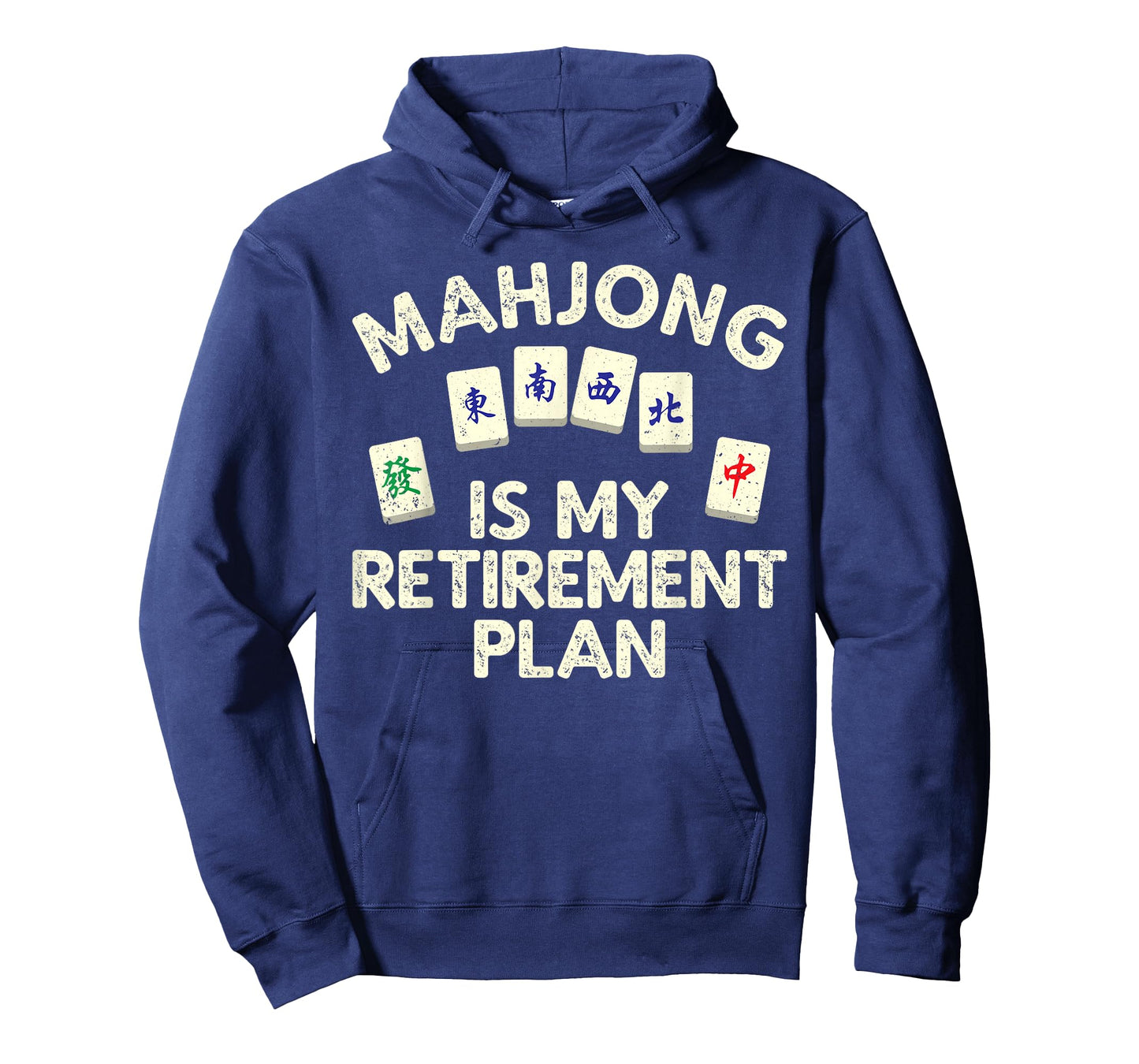 Funny Mahjong Design For Men Women Mahjong Player Retirement T-Shirt
