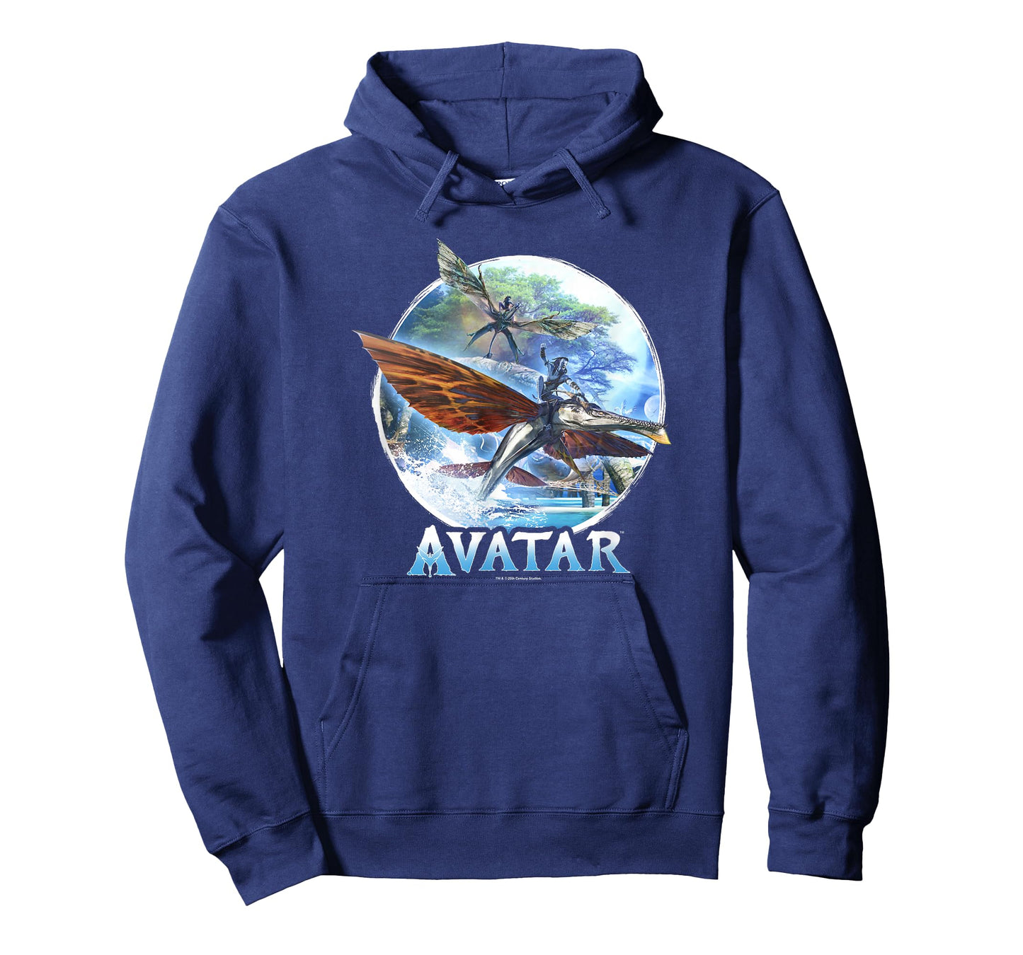 Avatar: The Way of Water Banshee Flight Water Circle T-Shirt