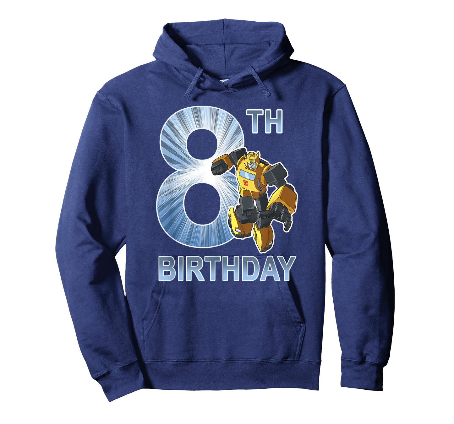Transformers Bumblebee 8th Birthday Light Shine Fill Poster T-Shirt