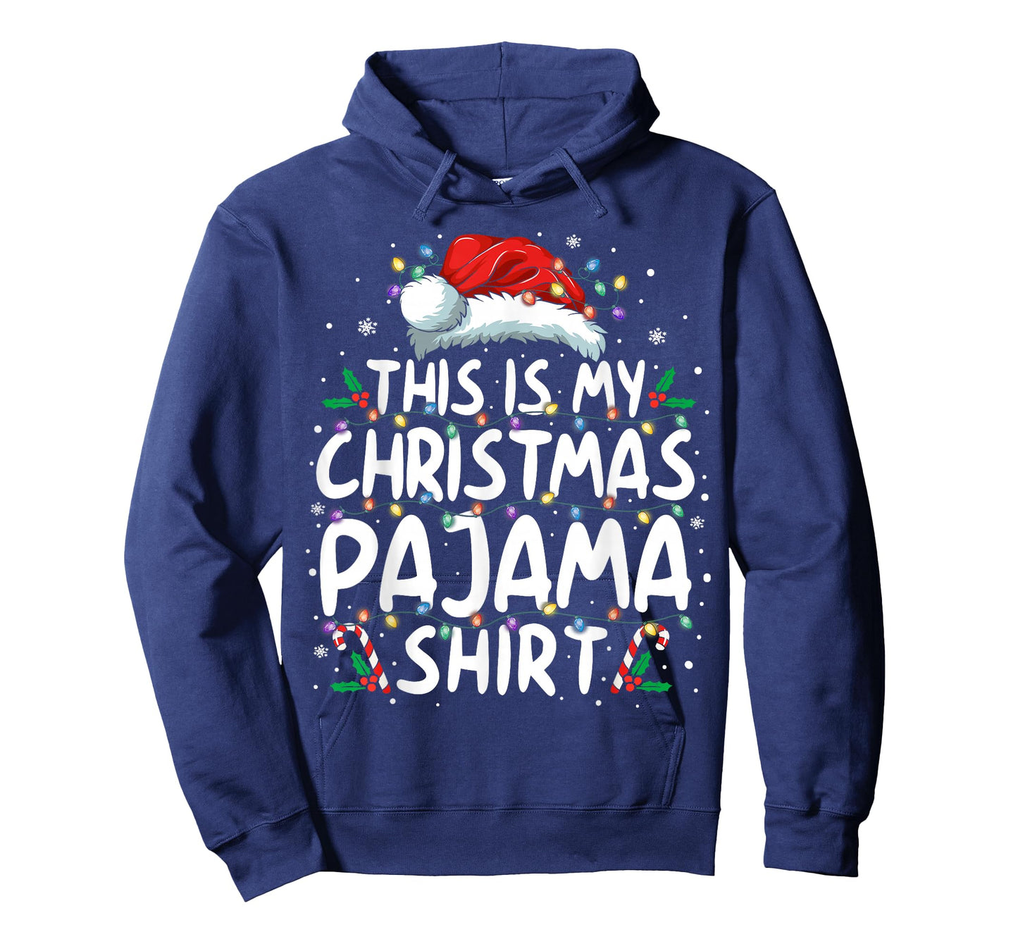 This is My Christmas Pajama Shirt Funny Xmas PJs Men Women T-Shirt